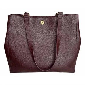 Dagne Dover Oxblood Allyn Tote - Medium